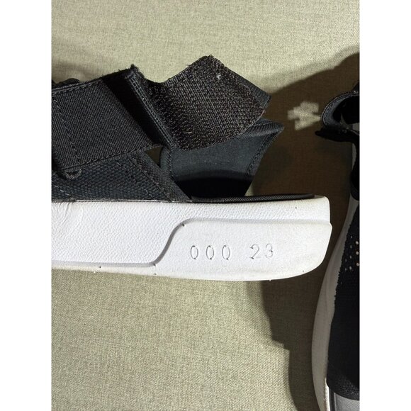 Nike air jordan play slide sandals black/white neon green mens size 9 - Picture 4 of 4